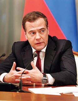 Дмитрий Медведев, председатель Правительства Российской Федерации
