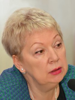 Министр образования и науки Российской Федерации Ольга Юрьевна Васильева провела брифинг для журналистов