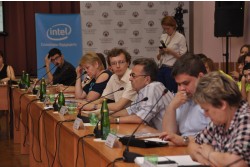 Победители Intel ISEF 2013 приняли участие в круглом столе «Москва – столица высокотехнологичного образования». Фото: Анастасия Нефёдова